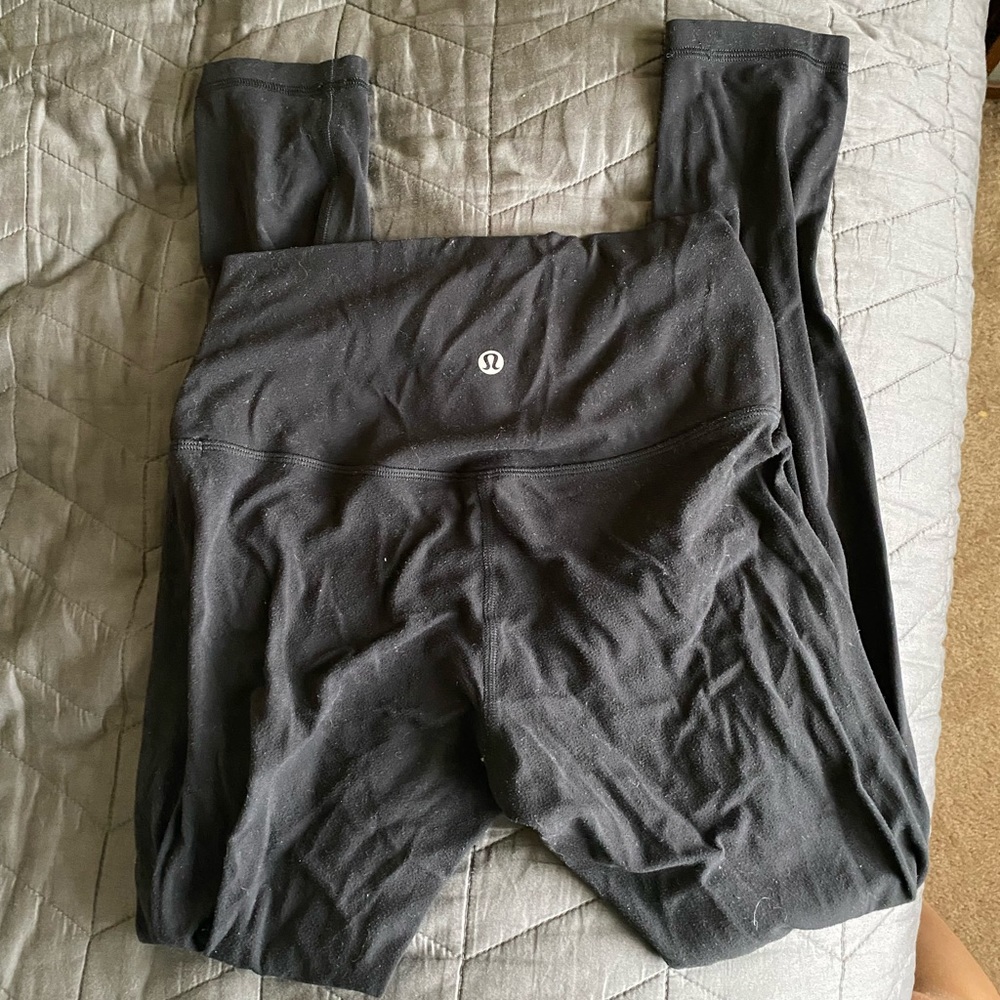 Black Lululemon align leggings “25
